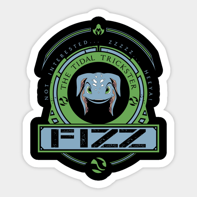 FIZZ - LIMITED EDITION Sticker by DaniLifestyle